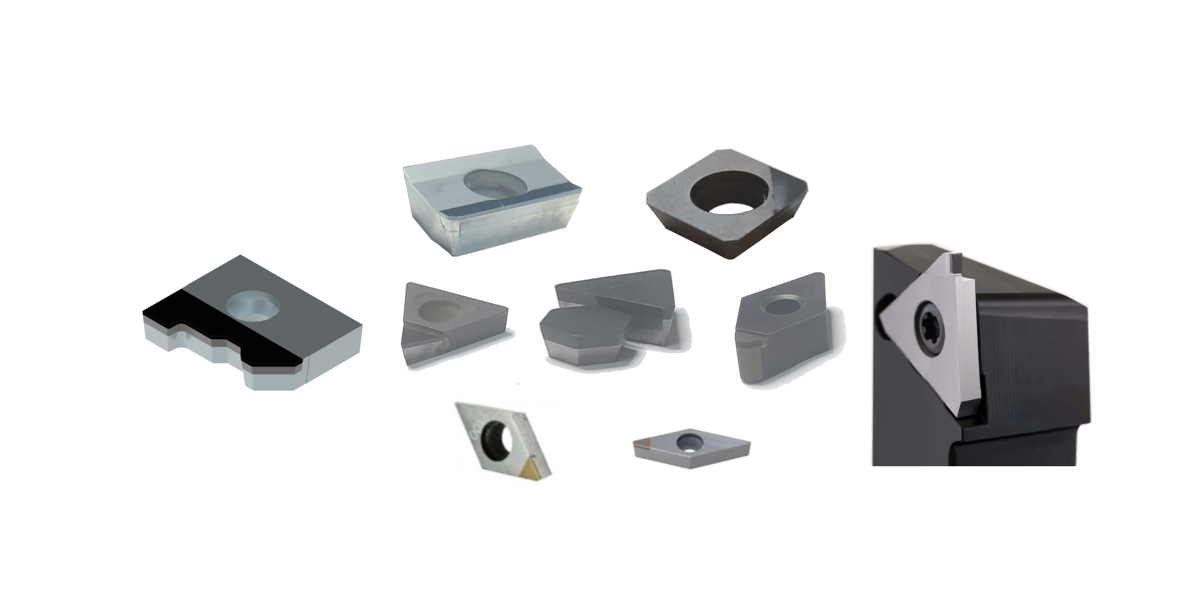 PCD + CBN Inserts and Tooling